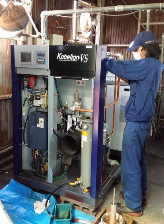 コンプレッサの保守管理